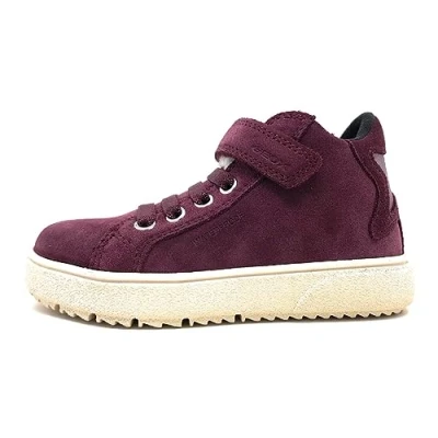 Bild av Geox flicka J Theleven Girl WPF sneakers, Plommon, 31 EU