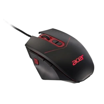 Bild av Acer Nitro Gaming Mouse 4 200 DPI, USB, LED belysning, 8 knappar, 12,1 x 8,3 3,9 cm, 146 g) svart och röd