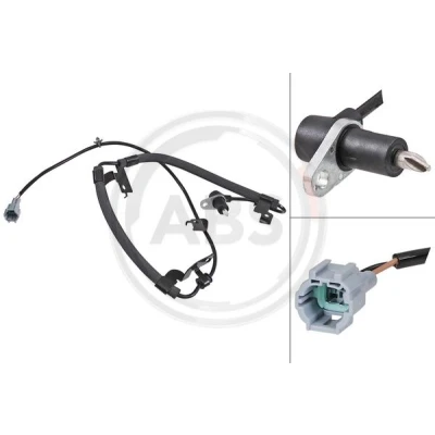 Bild av A.B.S. 31924 Capteur ABS passif 1100 gris NISSAN: Pick Up, Navara up