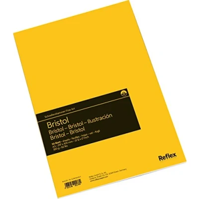 Bild av Schoellershammer Bristol pappersblock A3, 50 ark, 180 gsm vitt papper, svart/vitt VF5004291