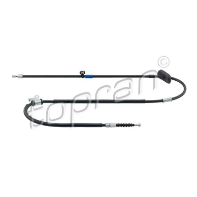 Bild av Vajer, parkeringsbroms, Vänster, opel cascada, vauxhall astra mk vi, cascada cabriolet, 05 22 101, 119, 13367631, 13409694, 390231