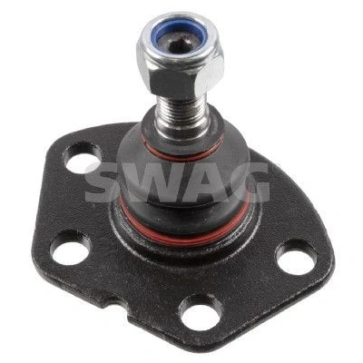 Bild av SWAG 70 92 2267 Rotule de suspension Essieu avant gauche, inférieur, droit avec écrou autobloquant 17,3 pour bras oscillant transversal