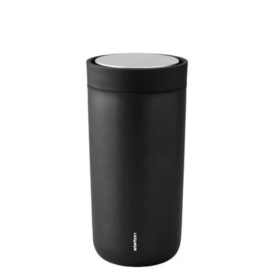 Bild av Stelton To Go Click Vacuum Insulated Cup 0.4 L Termomugg Black Metallic W8 x H17 L8 cm /