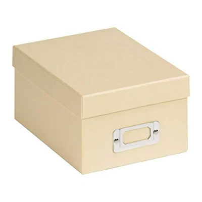 Bild av walther design Förvaringslådor gräddvita 10 x 15 cm Fun FB 115 H
