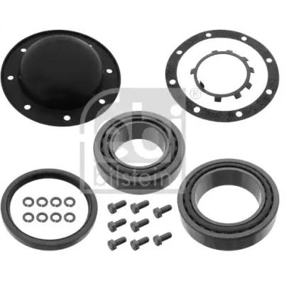 Bild av FEBI BILSTEIN 47784 Kit de roulements roue Essieu arrière avec joints, y compris Jeu joints d’étanchéité 145 Roulement