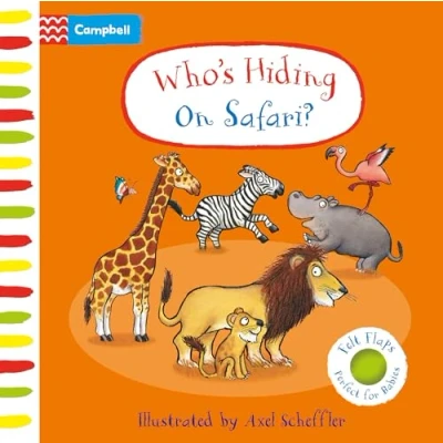 Bild av Who&#039;s Hiding On Safari?: A Felt Flaps Book
