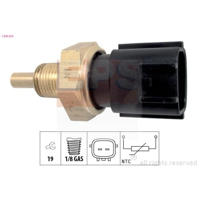 Bild av FACET 7.3358 Sonde De Température Liquide Refroidissement Made in Italy OE Equivalent RENAULT: Clio 4, Espace 5, Megane NISSAN: Qashqai 2