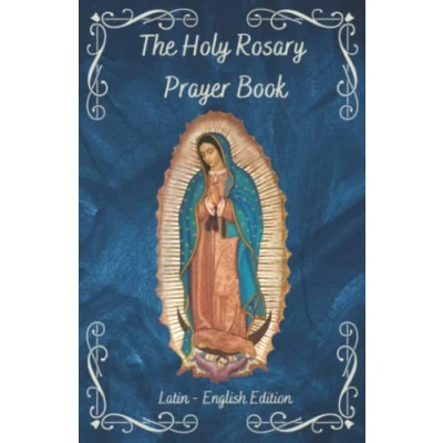 Bild av The Holy Rosary Prayer Book: A complete guide in Latin and English with side by translation