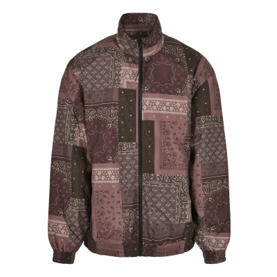 Bild av Urban Classics 90 ́S Track Allvädersjacka, Storlek: Medium, Bandana aop