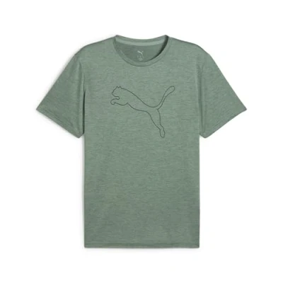 Bild av Puma TAD Essential heather CAT CF Large Tshirt till träning, Storlek: Large, Green moon