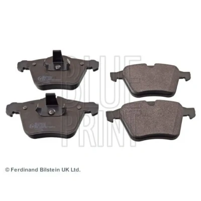 Bild av BLUE PRINT ADJ134247 Jeu de plaquettes frein Essieu avant préparé pour indicateur d&#039;usure avec clip piston JAGUAR: F Type Cabriolet
