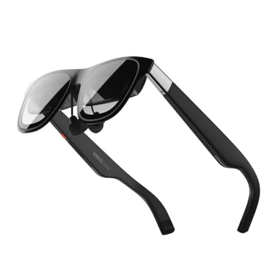 Bild av XREAL One AR glasögon med X1 chip Native 3 DoF, 147 tum 50 FOV, 120 Hz HD skärm, ljud från Bose, kompatibel iPhone 16/15, Steam Deck, ROG, Mac, PC, Android och iOS