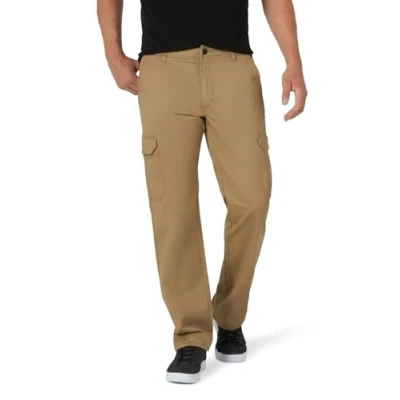Bild av Lee herr Performance Series Extreme Comfort twill rak passform lastbyxa, Oscar Khaki, 32W x 29L
