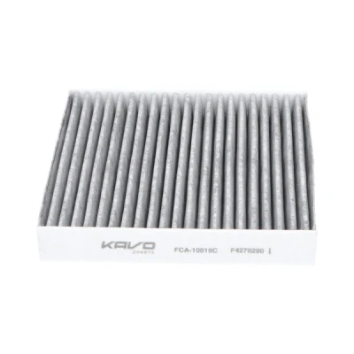 Bild av KAVO PARTS FCA 10019C Kupéfilter aktivtkolfilter 195mm 187mm 30mm FIAT: 500 Hatchback, C Cabriolet, Panda III Hatchback