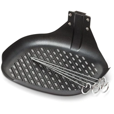 Bild av Philips non stick Grillpanna för Airfryer med beläggning 4 grillspett Diskmaskinssäkra delar Recepthäfte medföljer HD9941 / 00