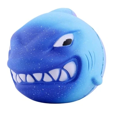Bild av Anboor Kläm leksak Haj Galaxy Jätte Sakta stigande Squishy Antistress Jumbo Doftande Kawaii Lindra Ångest