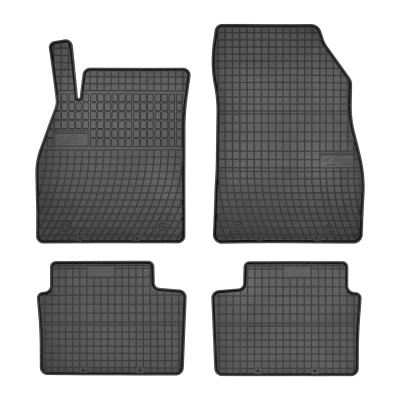 Bild av FROGUM 0690 Ensemble de tapis sol Caoutchouc avant et arrière 4 noir Sur mesure OPEL: Insignia A Sports Tourer, 3/5 portes
