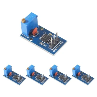 Bild av DollaTek 5 st NE55 pulsgenerator justerbar frekvensmodul 12 V DC