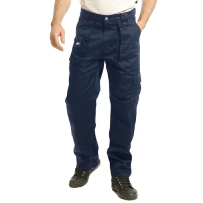 Bild av Lee Cooper Arbetskläder herr flera fickor enkel skötsel slitstark knäskydd säkerhet arbete lastbyxor byxor