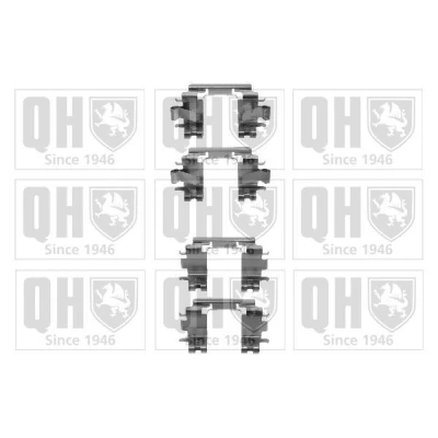 Bild av QUINTON HAZELL BFK861 Kit d&#039;accessoires, plaquette de frein à disque HONDA: CRX 3, Civic 6 Hatchback, V 3/5 portes