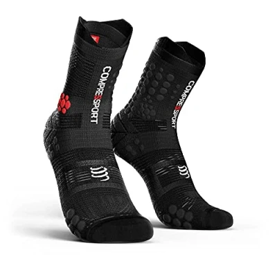 Bild av COMPRESSPORT Trail Strumpor Pro racingstrumpa V3.0 stötdämpning löpning fot stabilitet skydd &amp; andningsförmåga alla terränger