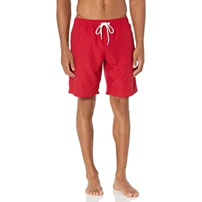 Bild av Amazon Essentials Herr 9&quot; snabbtorkande badbyxor, röd, medium