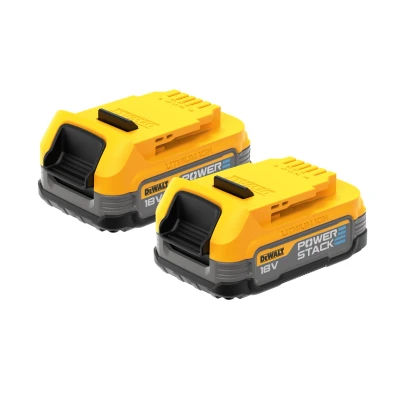 Bild av DEWALT Batteridriven startsats DCBP034E2 18 volt/2 stycken 1,7 Ah batterier