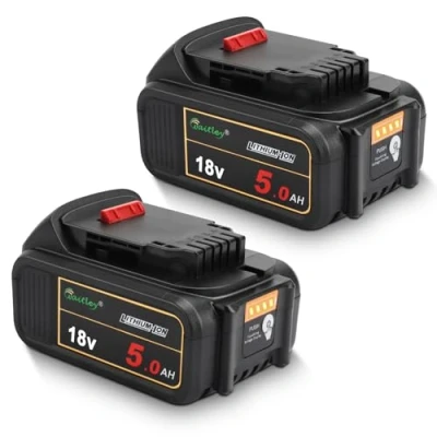 Bild av 2 x Waitley DCB184 ersättningsbatteri för Dewalt batteri 18 V DCB200 DCB182 DCB180 DCB181 DCB201 XR elverktyg