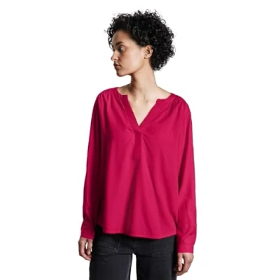 Bild av Street One damer tunika i enfärgad, Power Berry, 40