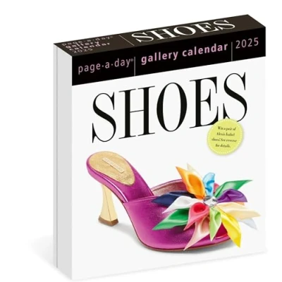Bild av Shoes Page a Day® Gallery Calendar 2025: Everyday New Pair to Indulge the Shoe Lover&#039;s Obsession