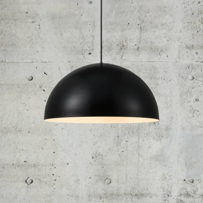 Bild av Nordlux Hänglampa Ellen 40 med metallskärm, svart