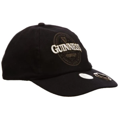 Bild av Guinness Official Merchandise Extra Stout etikett flasköppnare keps män hatt
