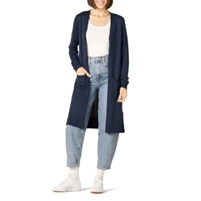 Bild av Amazon Essentials lättvikts kofta för kvinnor (finns i plusstorlek), marinblå, 1X