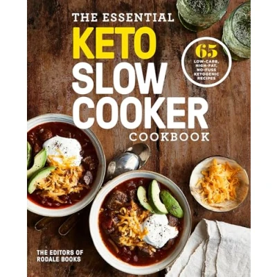 Bild av The Essential Keto Slow Cooker Cookbook: 65 Low Carb, High Fat, No Fuss Ketogenic Recipes: A Diet Cookbook