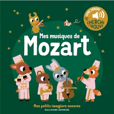 Bild av Mes musiques de Mozart: Avec un cherche et trouve