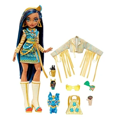 Bild av Monster High Cleo De Nile Docka 15 cm