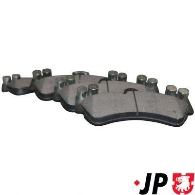Bild av JP GROUP 1163604110 Jeu de plaquettes frein Essieu avant préparé pour indicateur d&#039;usure, contact signal d&#039;usure exclu PORSCHE: Cayenne