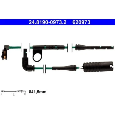 Bild av ATE 24.8190 0973.2 Usure Des Plaquettes De Frein LAND ROVER: Range Rover 3