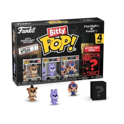 Bild av Funko Bitty POP! Five Nights At Freddy&#039;s (FNAF) Freddyoch en överraskning Mystery Minifigur 2,2 cm (0,9 tum) Samlingsobjekt Presentidé Tårtprydnad