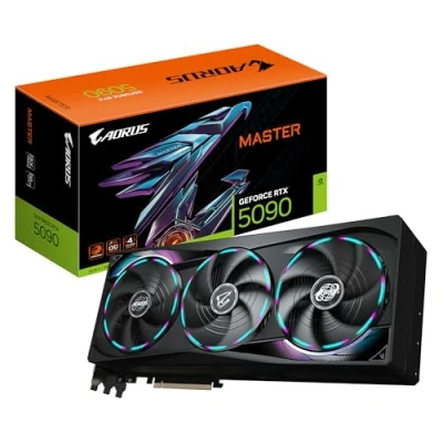 Bild av GIGABYTE GeForce RTX 5090 AORUS Master 32GB GDDR7 RAM Grafikkort