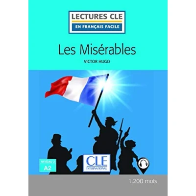 Bild av Les misérables Niveau 2/A2 Lecture CLE en français facile Livre + Audio téléchargeable