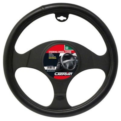 Bild av CARPOINT 2510103 Housse de volant noir 37 39 PVC