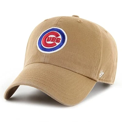 Bild av 47 Brand MLB Brun unconstructed Keps Chicago Cubs Clean Up Camel Dad Cap @ Hatstore