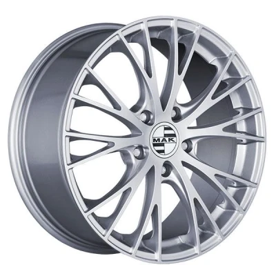 Bild av MAK Rennen Silver 8.5x19 5/130 ET52 B71.6
