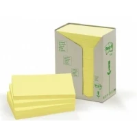 Bild av Post it® Notes 100% recy 127x76 gul 16/fp
