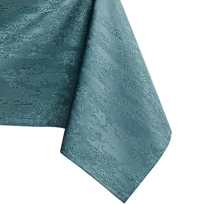 Bild av AmeliaHome Bordsduk 140 x 300 cm bordsduk, fläckskydd, lotuseffekt tvättbar, vattenavvisande, ornament Vesta Petrol