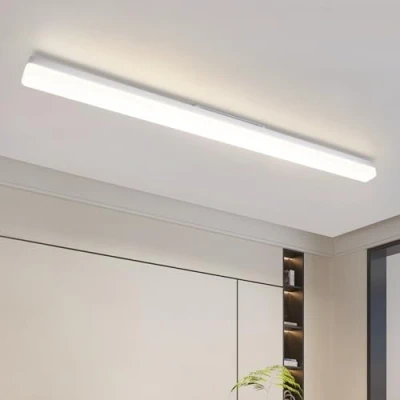 Bild av CBJKTX LED taklampa, dagsljus, 90 cm, dagslju, vit, lång kök, 4000 K, lampa, inomhus, källarlampa för hall, garage, källare, vardagsrum, sovrum, matsal 36 W