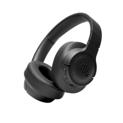 Bild av JBL Tune 760 NC trådlösa over ear hörlurar med aktiv brusreducering, Pure Bass ljud, 35 timmars batteritid och handsfree hantering, svart