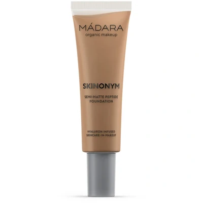 Bild av MÁDARA SKINONYM Semi Matte Peptide Foundation #70 CARAMEL 30 ml