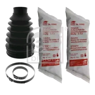 Bild av FEBI BILSTEIN 49907 Soufflet De Cardan côté roue, Essieu avant Thermoplastique RENAULT: CLIO 2, MEGANE 1, 2 Kasten